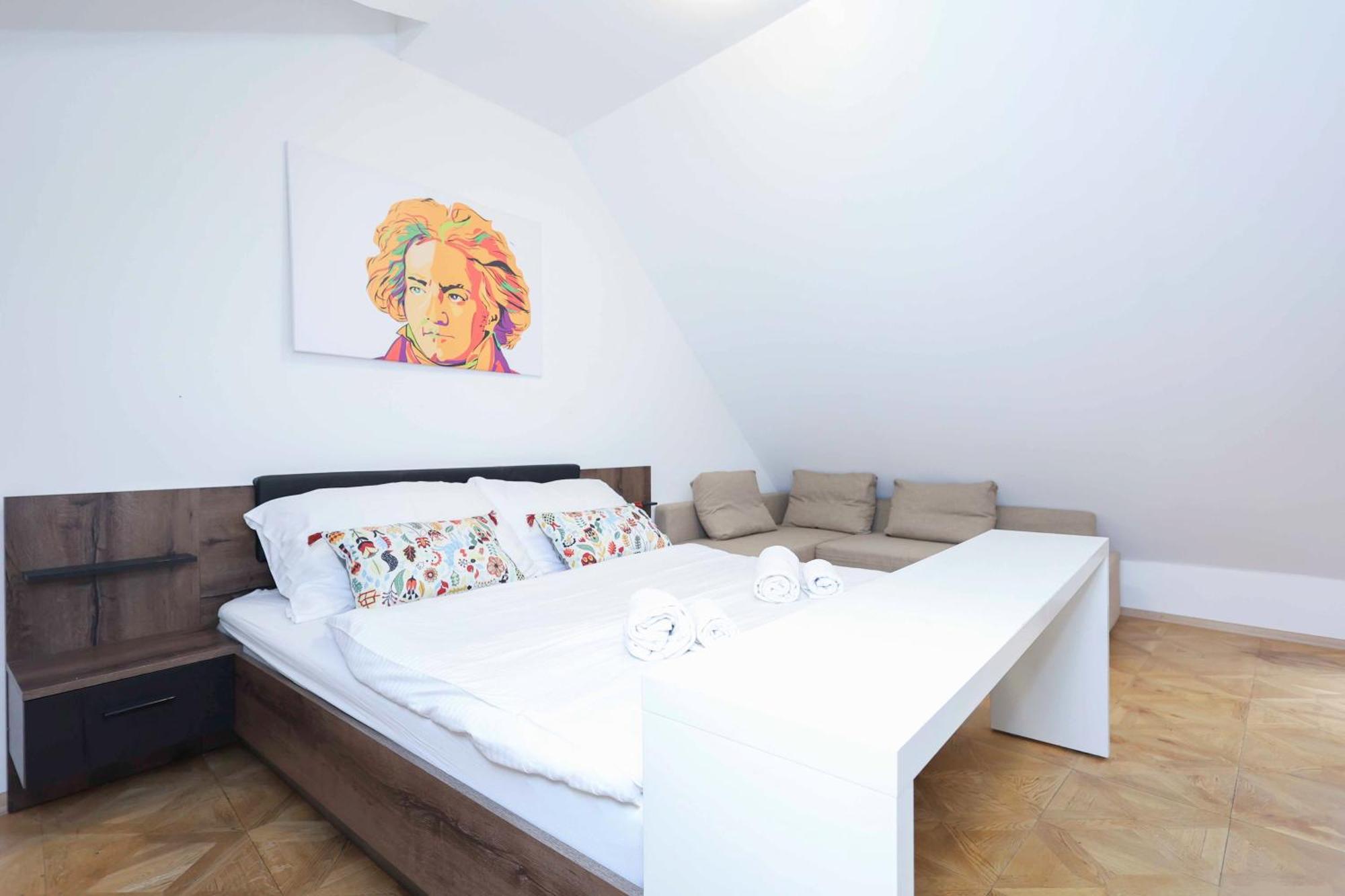 Beethoven Apartments Bratislava Esterno foto